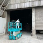埼玉県児玉郡　Ａ工業　重量シャッターチェーン交換